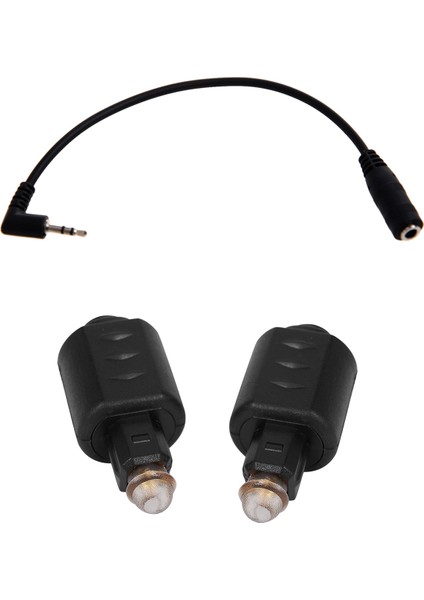 1x 2,5mm Ila 3,5 mm Stereo Ses Jak Adaptörü ve 2x Optik 3.5mm Dişi Mini Jak Fişi Dijital Toslink M Ses Adaptörüne (Yurt Dışından) fiyatları