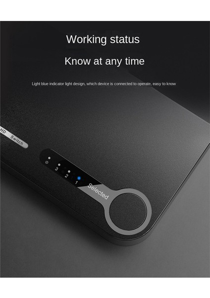 Ugreen HDMI Uyumlu Anahtarlayıcı 5-Portlu 4K HDMI Uyumlu 1.4 Sürüm Anahtarı Ayırıcı (Yurt Dışından) modelleri