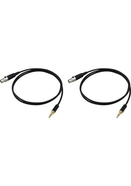 BM800 Pc Kulaklık Karıştırıcı Mikrofon Stereo Kamera Amplifikatörü Için 2pcs 3.5mm Jack Ila 3pin Mini Xlr Kadın 0.5m (Yurt Dışından)
