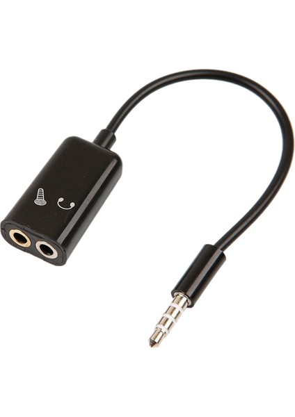 2 Adet Ayırıcı: 1 Adet 3.5mm Stereo Ses Ayırıcı Erkek Kulaklık Kulaklığı + Mikrofon Adaptörü ve 1 Pcs 3.5mm Ses Kulaklık Kulaklığı 2 Dişi Jack Kulaklık Mikrofon Ses Kablosu (Yurt Dışından) fırsatları