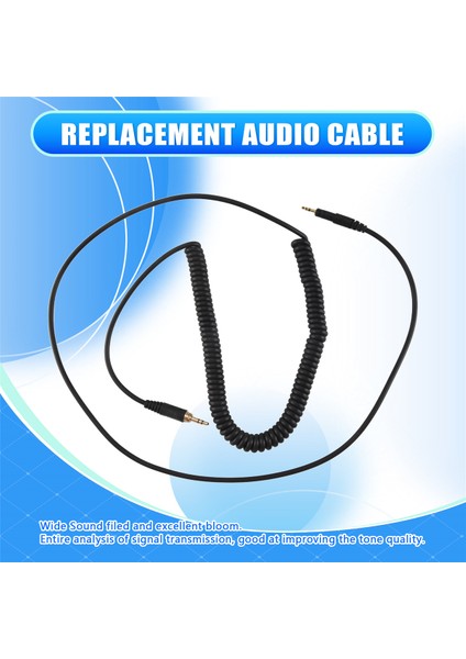 Audio-Technica Ath M50X M40X Kulaklıklar Için Yedek Ses Kablosu Siyah 23 Ağustos (Yurt Dışından) indirimleri
