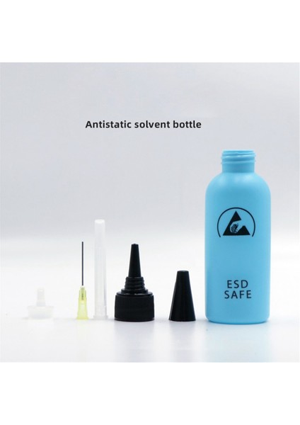 2pcs 60ML Esd Dispenser Plastik Çözücü Şişe Yüksek Kaliteli Sızıntı Profili Iğne Şişesi Tutkal Çıkarma, Mavi+Sarı (Yurt Dışından) modelleri