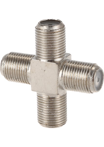 5 Paket 4 Yollu F Tipi Koaksiyel Kablo Ayırıcı Kombine Kadın Için 4 Dişi Video Vcr Anten Tv Kablosu Uydu, Gümüş (Yurt Dışından) fiyatları