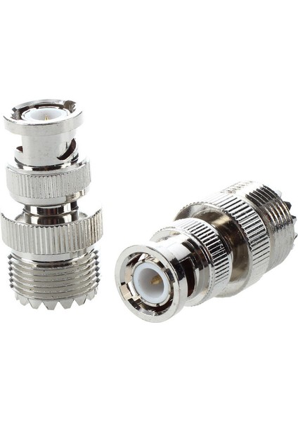 2 Pcs Bnc Erkek Fişi Uhf SO239 Kadın Rf Koaksiyel Rf Konektörü ve 5 Pcs Uhf PL259 Rg8 Için Fiş Lehim Konnektörü (Yurt Dışından) modelleri