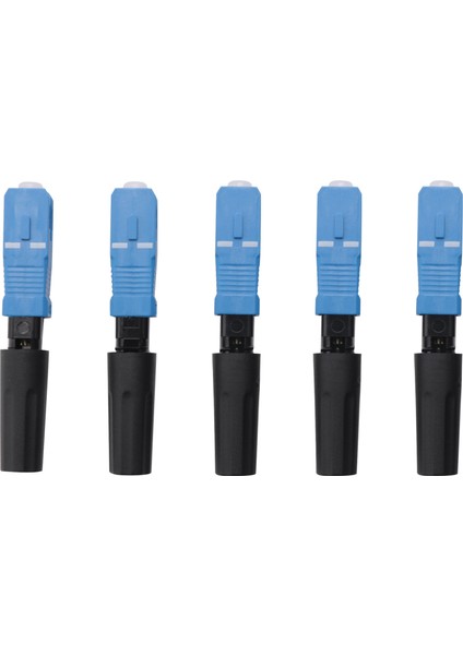 50 Pcs Gömülü Sc Upc Fiber Optik Hızlı Konektör Ftth Tek Modlu Fiber Optik Sc Hızlı Konektör Sc Adaptör Alan Montajı (Yurt Dışından)