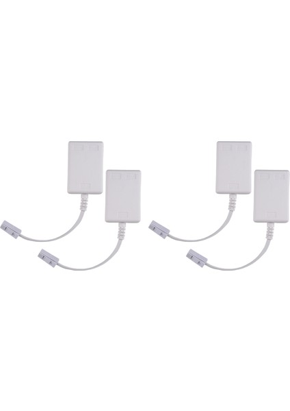 Bt Adsl RJ11 Broadband Internet Microfilter Splitter 4 Paket, Bt Male - Bt &amp; RJ11 Kadın Sabit Modem Için (Yurt Dışından)