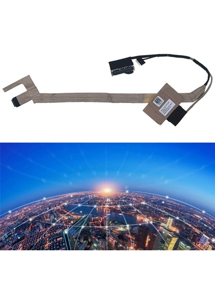 Dell Latitude 5400 5401 5410 Için 0KN5Y DC02C00JX00 30 Pin Çok Fonksiyonlu Taşınabilir Ekran Kablosu (Yurt Dışından) modelleri