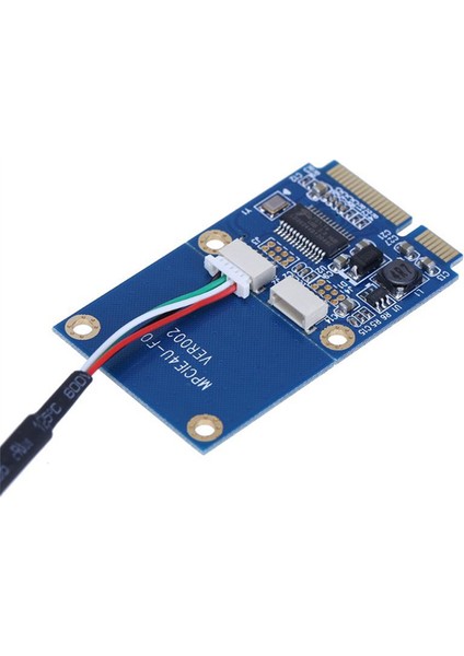 Mini Pcı-E Pcı Express-Çift USB Adaptör Mpcie-5 Pin 2 Bağlantı Noktası Usb2.0 Dönüştürücü Tam/yarım Yükseklik Mini Kart (Yurt Dışından) modelleri