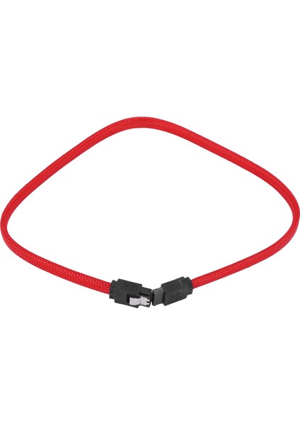 20PCS 50CM Sata 3.0 Iıı Sata3 7pın 6gb/s SSD Kabloları HDD Sabit Disk Veri Kablosu Naylonlu Soylu Premium Versiyon (Kırmızı) (Yurt Dışından) fırsatları