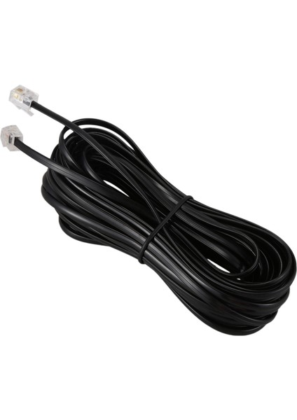 2pcs RJ11 6P4C Telefon Kablo Kablosu Adsl Modem, 3 Metre ve 10 Metre (Yurt Dışından) fırsatları