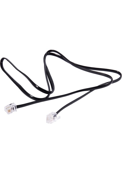 2pcs RJ11 6P4C Telefon Kablo Kablosu Adsl Modem, 1 Metre ve 2 Metre (Yurt Dışından) fiyatları