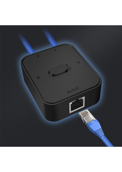 2x 2 Port Gigabit Ağ Anahtarı RJ45 Anahtar Ağ Splitter Kablosu Genişletici 2 Yolu Harici Ağ Anahtarlayıcı Ayrıcı (Yurt Dışından) indirimleri