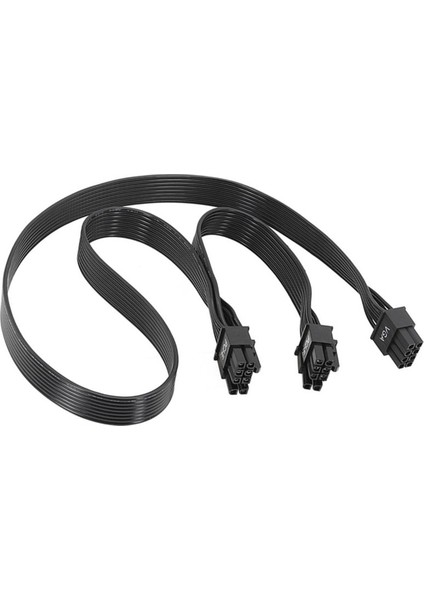 Psu VGA 8pin Erkek To Dual Pcıe 8 (6+ 2) Evga G1 G2 G3 G+ G5 G6 Gt Ga P2MODÜLER Güç Için Erkek Pcıe Gpu Güç Kablosu (Yurt Dışından)