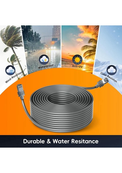 16.4ft Starlink Kablosu Starlink Gen3/v3 Uydu Ağı Kablosu Onarım Kiti Dış Mekan Için Su Geçirmez (Yurt Dışından) indirimleri