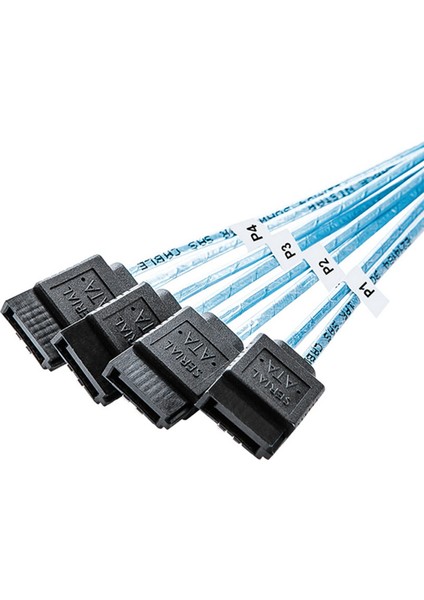 2x Mini Sas Hd SFF-8644 Ila 4 x Sata 7pın Soru Dısk Kablosu 12GBPS Sunucusu Harici Sabit Disk Yüksek Hızlı Kablo 3.33TF/1M (Yurt Dışından) indirimleri