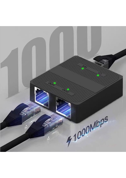 RJ45 Gigabit Ethernet Switch Splitter 1000MBPS Ağ Kablosu Seçici Pc Dizüstü Tv Kutusu Yönlendirici Için Mini Ağ Anahtarı (Yurt Dışından) fırsatları