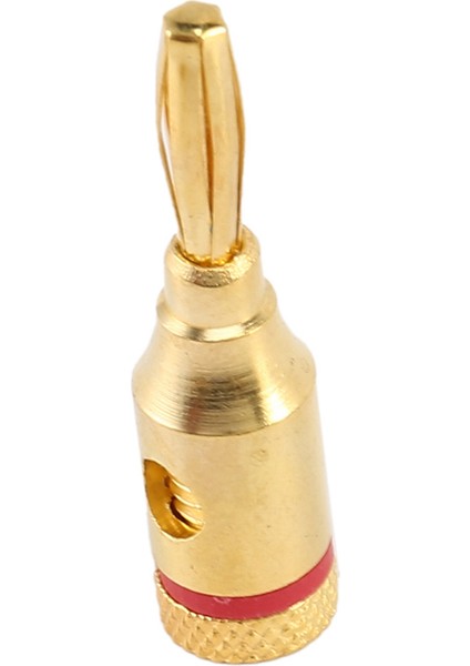 Banana Fişleri Açık Vidalı 24K Altın Kaplama Fişleri Hoparlör Stereo Kablosu Için Ses Jak Konnektörü, 120 Pack (60 Kırmızı, 60 Siyah) (Yurt Dışından) indirimleri