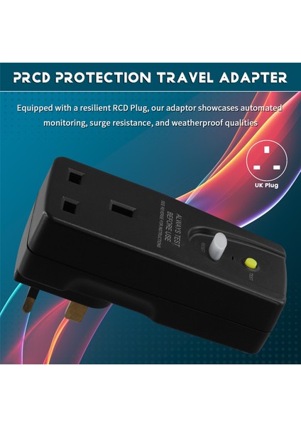 13A Rcd Fiş Güvenliği Rcd Adaptörü, Havuz Pompası Için Devre Kesici Güvenlik Koruması, Güç Basıncı Yıkayıcı Ingiltere Fiş (Yurt Dışından) fırsatları