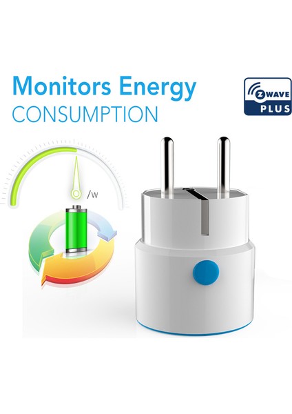 Coolcam Home Automation Z-Wave Akıllı Fiş Zwave Appliance Modülü Açma/kapalı Plug-In Çıkış Ev Alarm Sistemi Ab Fişi (Yurt Dışından) fiyatları