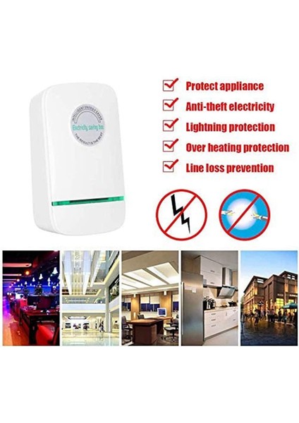 2x Power Tasarruf Enerji Tasarrufu Cihazı, 6 Paket Akıllı Power Tasarrufu Elektrik Tasarruf Kutusu Ab Fişi (Yurt Dışından) modelleri