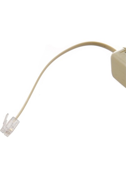 3x RJ11 6P4C - 6P4C 4 Yolu Telefon Hattı Modüler Splitter Adaptör Bej (Yurt Dışından) fırsatları