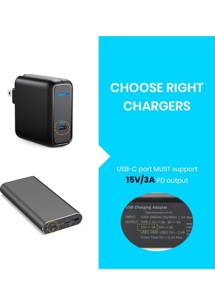 5x Naylon Örgülü Yüzey Usb-C Şarj Kablosu&#39;na Bağlan Yüzey Pro 7/6/5/4/3 Için 15V, Dizüstü Bilgisayar 3/2/1, Surface Go (Yurt Dışından) fiyatları