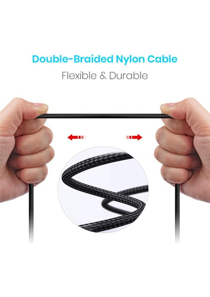 5x Naylon Örgülü Yüzey Usb-C Şarj Kablosu&#39;na Bağlan Yüzey Pro 7/6/5/4/3 Için 15V, Dizüstü Bilgisayar 3/2/1, Surface Go (Yurt Dışından) fırsatları