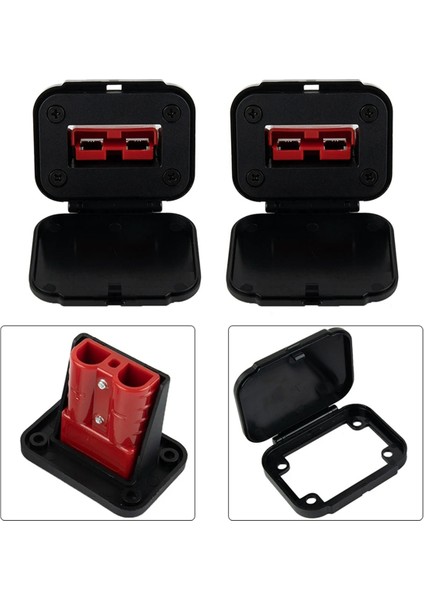 Anderson Fiş Konnektörü Için 2pc 50A Karavan Tekne Kamyon Kablo Konektörleri Için Montaj Braket Paneli Kapak (Yurt Dışından) fırsatları