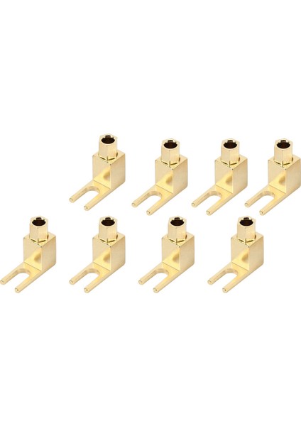 24 Adet Toplam Hi-End Muzdan Kürek Adaptör Fişini/hoparlör Kablo Konnektörü [WY-PYP01-8/SPADE De L/8] (Yurt Dışından) fiyatları