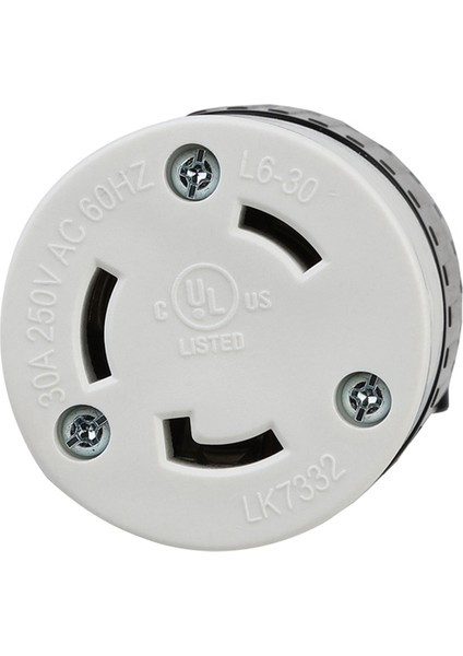 2x Elektrikli Fiş Kiti 30AMP 250VOLT Erkek Dişi Bükülme Kilit 3 Tel Fiş Nema L6-30P/30R LK7332+ LK6332 Jeneratör Kafası Abd Fişi (Yurt Dışından) indirimleri