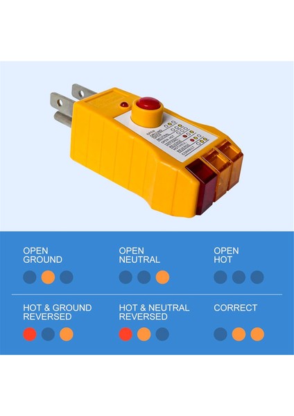 Topraklama Ürünleri Için Çıkış Test Cihazı, Gfcı ile Outlet Test Cihazı, Elektrik Priz Test Cihazı, Fiş Test Cihazı, Usplug (Yurt Dışından) fırsatları