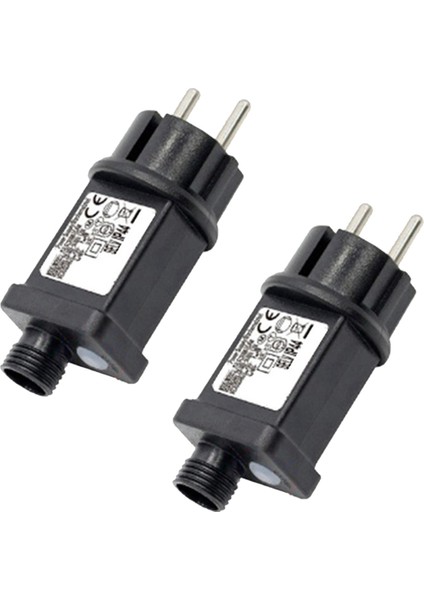 2x 24V Transformatör Fiş Güç Kaynağı Noel Cadılar Bayramı LED Ekipman Süslemeleri Için Uygun (Yurt Dışından) fiyatları
