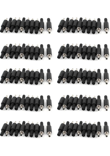 Yeni Yedek Parçalar 3.5mm x 1.35MM Dc Güç Erkek Fiş Jack Konnektörü 100 Pcs (Yurt Dışından)