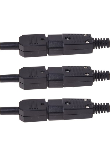 3x 250V 10A Güç Konnektörü Iec 320 C14 C13 Soketine Fik (Yurt Dışından)
