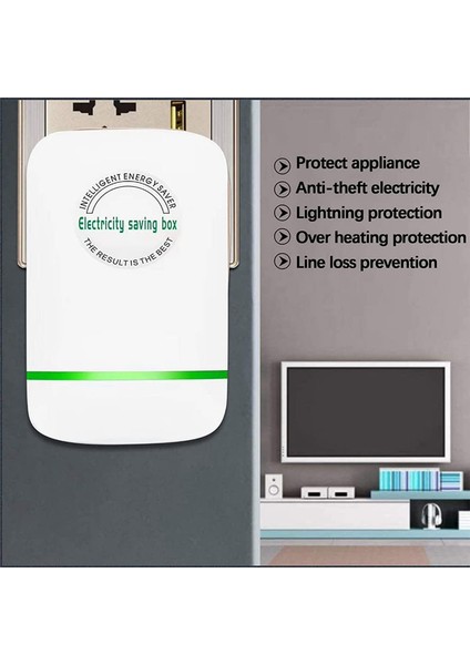 Power Tasarruf Enerji Tasarrufu Cihazı, 6 Paket Akıllı Power Taver Pro Electricity Tasarruf Kutusu Ev Ofis Pazarı Ab Fişi (Yurt Dışından) indirimleri