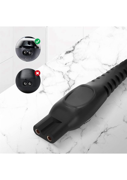 Philips Shaver Için 2x Şarj Cihazı, 15V USB Şarj Cihazı Şarj Kablosu Güç Kablosu Philips Norelco Için Oneeblade QP6520 QP6510 (Yurt Dışından) indirimleri