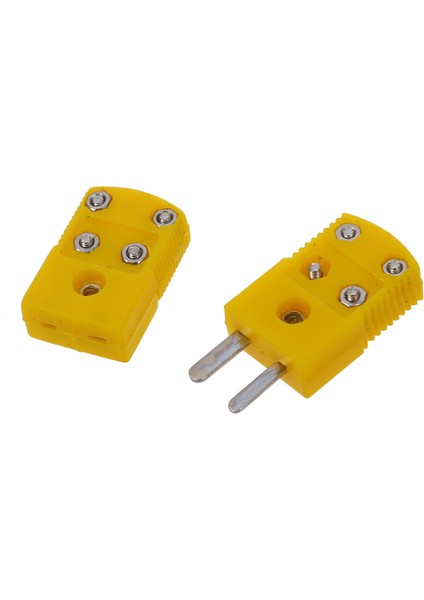 4x Sarı Plastik Kabuk K Tip Termokupl Tapa Soket Konektörü Seti (Yurt Dışından) fiyatları