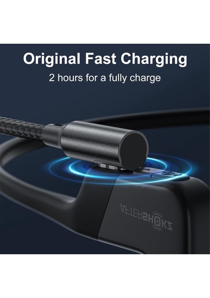 2pcs Aeropex AS800/S803/S810/AS700 Shokz Openrun Pro/openrun/kulaklık Şarj Cihazı (Yurt Dışından) indirimleri