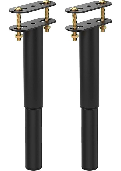 2pcs (7-13.5 Inç) Ayarlanabilir Metal Yatak Çerçevesi Destek Bacakları, Yatak Çerçevesi Merkezi Çıtalar Ağır Destek Bacak Yedek Parçaları (Yurt Dışından)
