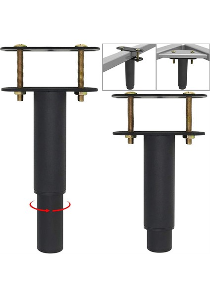 2pcs (7-13.5 Inç) Ayarlanabilir Metal Yatak Çerçevesi Destek Bacakları, Yatak Çerçevesi Merkezi Çıtalar Ağır Destek Bacak Yedek Parçaları (Yurt Dışından) fiyatları