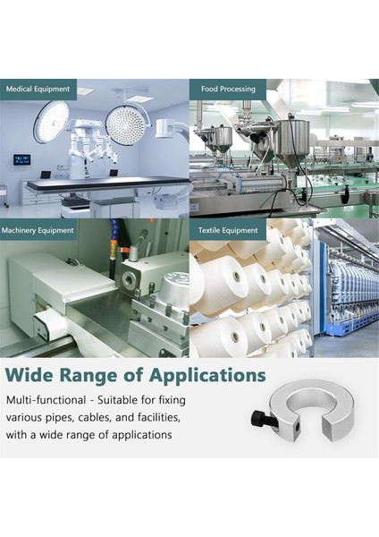 8pcs SBR20 Doğrusal Ray Durma Tatakları Alüminyum Alaşım Şaftı Sınır Sabitleme Halkaları Anahtarlı, Doğrusal Ray Milini Durdurez Yakalar (Yurt Dışından) fırsatları