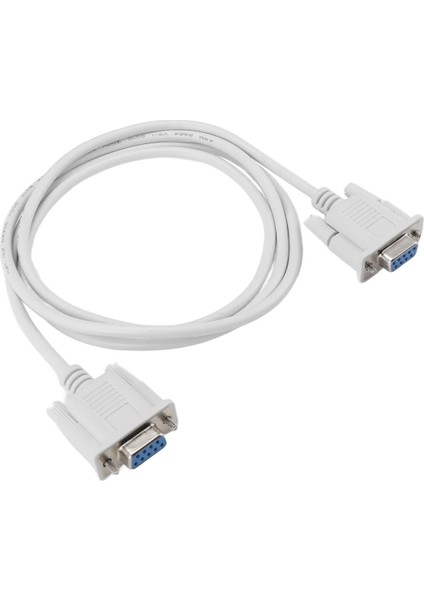 1pc 5ft F / F Seri RS232 Null Modem Kablo Kadın Dakada Deman Db9 Fta Çapraz Bağlantı 9 Pin Veri Com Kablo Dönüştürücü Pc Aksesuarı (Yurt Dışından) fiyatları