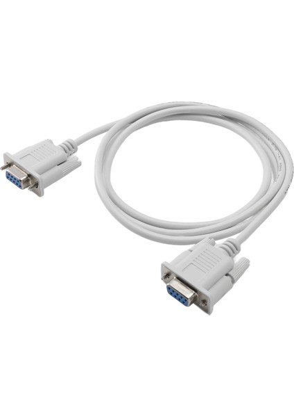 1pc 5ft F / F Seri RS232 Null Modem Kablo Kadın Dakada Deman Db9 Fta Çapraz Bağlantı 9 Pin Veri Com Kablo Dönüştürücü Pc Aksesuarı (Yurt Dışından) modelleri