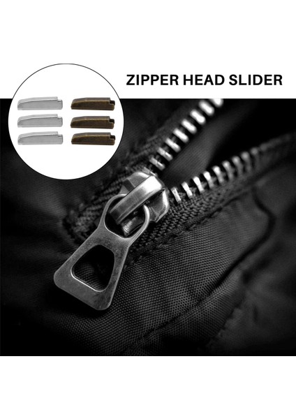 120 Adet Metal Fermuarlı Kafa Kaydırıcı, 4 Boyutta Fermuarlı Alt Kaydırıcılar Tutucu Yerleştirme Pimi, Fermuarlı Tıpa Onarım Aracı Kiti (Yurt Dışından) indirimleri