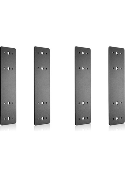 Işın Konektörlerine Gönderin 4 Pcs, Düz Çelik Düz Plaka, Onay Plakası I Şekil Bölümü, Siyah Tüp Koşulu (Yurt Dışından)