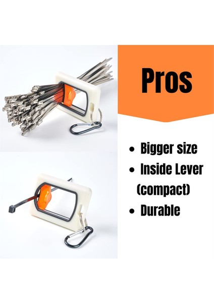 Kablo Bağları Düzenlemesi Için Zip Kravat Tutucu, Iş Verimliliğini Artırmak Için Organizatör, Tel Atıkları Azalt, Ağır Hizmet Tipi Kapalı (Yurt Dışından) indirimleri