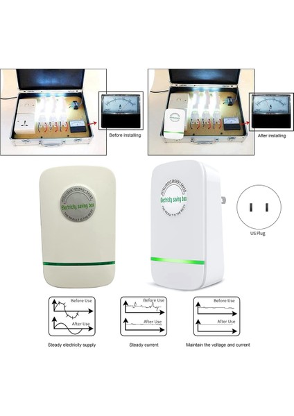Power Tasarruf Enerji Tasarrufu Elektrikli Fatura Azaltma 30KW Elektrik Tasarruf Kutusu 90V-250V Güç Faktörü Koruyucular Abd Fişi (6 Paket) (Yurt Dışından) modelleri