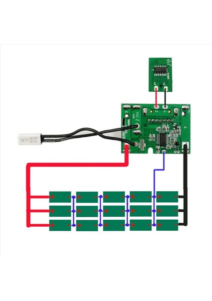 2x Dıy BL1890 Pil Kılıfı Şarj Koruma Kurulu Makita Için Makita 18V BL1860 9 0AH LED Pil Göstergesi (Yurt Dışından) indirimleri