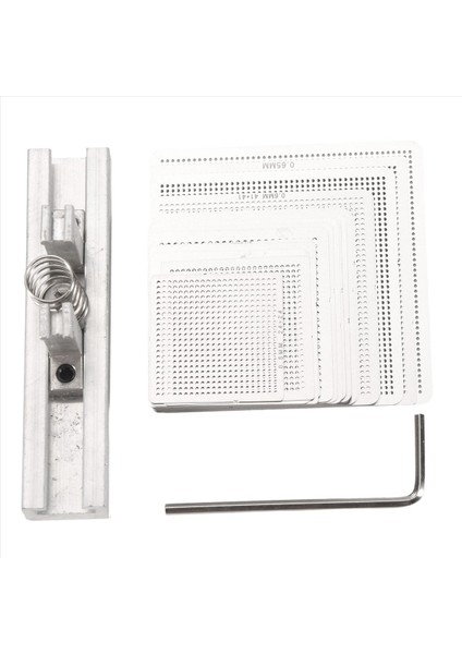 Evrensel Doğrudan Isıtma Bga Şablonları Şablonlar + Dikkat Teneke Lehim Topu Kaldırma Araçları Dizüstü Bilgisayar Çipi Için (Yurt Dışından) fiyatları