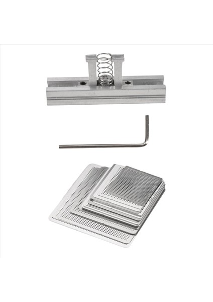 Evrensel Doğrudan Isıtma Bga Şablonları Şablonlar + Dikkat Teneke Lehim Topu Kaldırma Araçları Dizüstü Bilgisayar Çipi Için (Yurt Dışından) modelleri